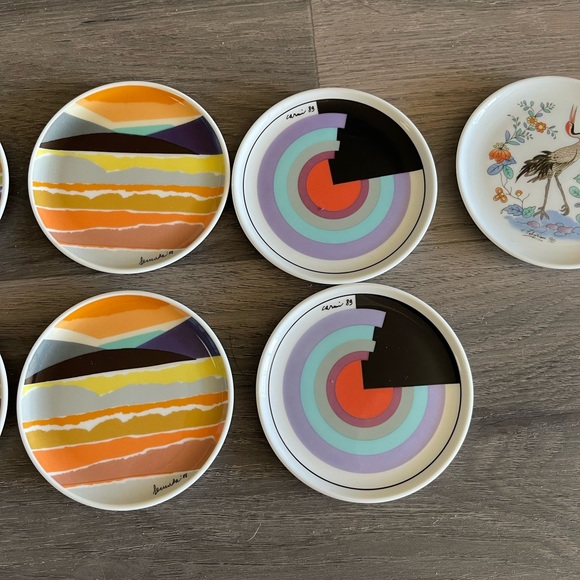 Vintage Lufthansa Porcelain Coasters - Picture 3 of 6